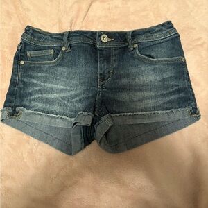 Levi's Dark Blue Jean Shorts